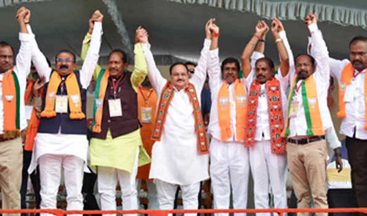 नड्डा ने भाजपा के लिए तेलंगाना की जनता से वोट की अपील